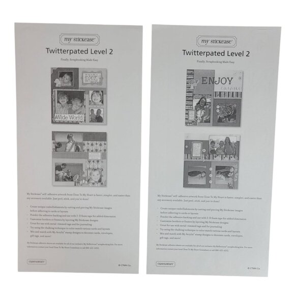 Close to My Heart Reflections Stickease X7118C Twitterpated Deer Nature NEW - Picture 5 of 5